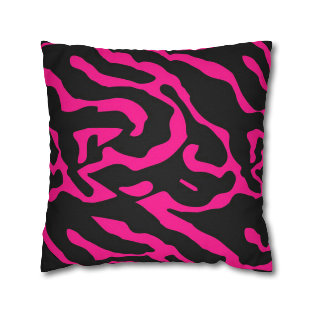 Pink Zebra Print Pillow Covers