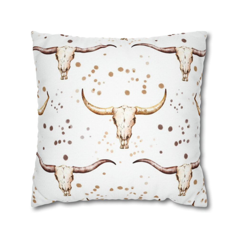 Brown Cowhide Print Pillow Covers