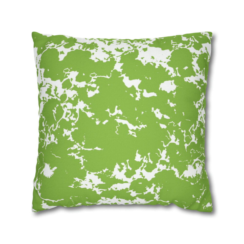 Green Cowhide Pillow Covers