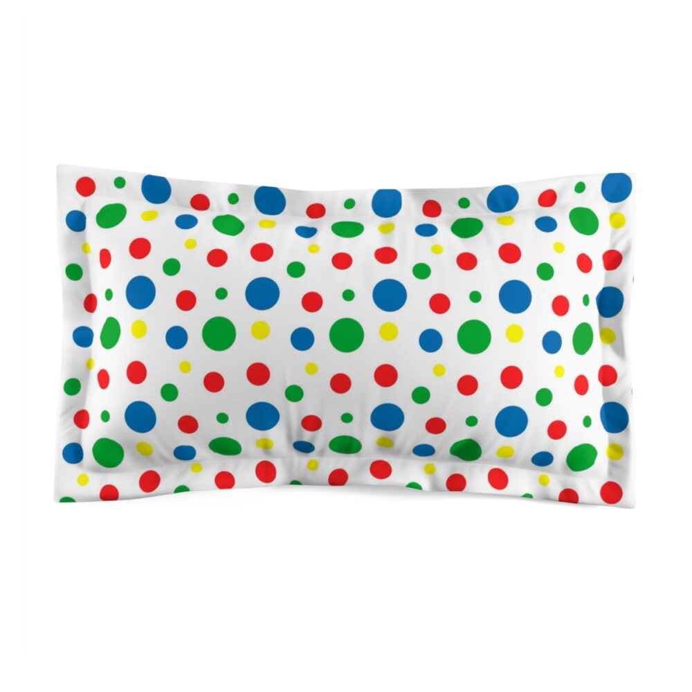 Multicolor Polka Dot Pillow Shams