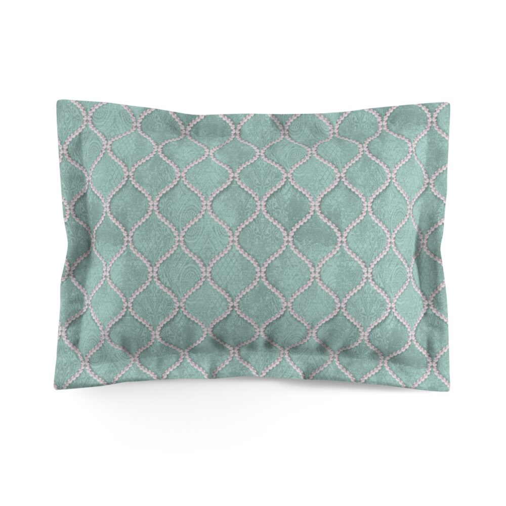 Mint Blue Pillow Case for Bedroom