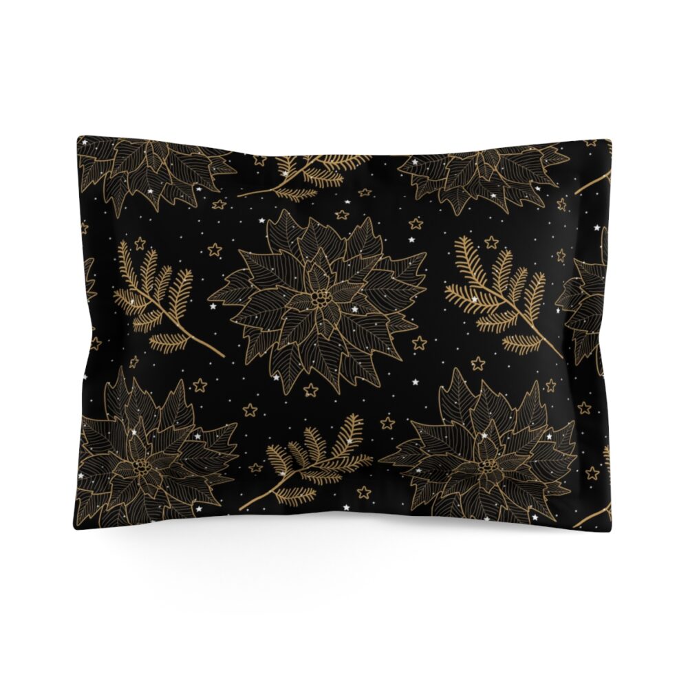 Black Christmas Pillow Case