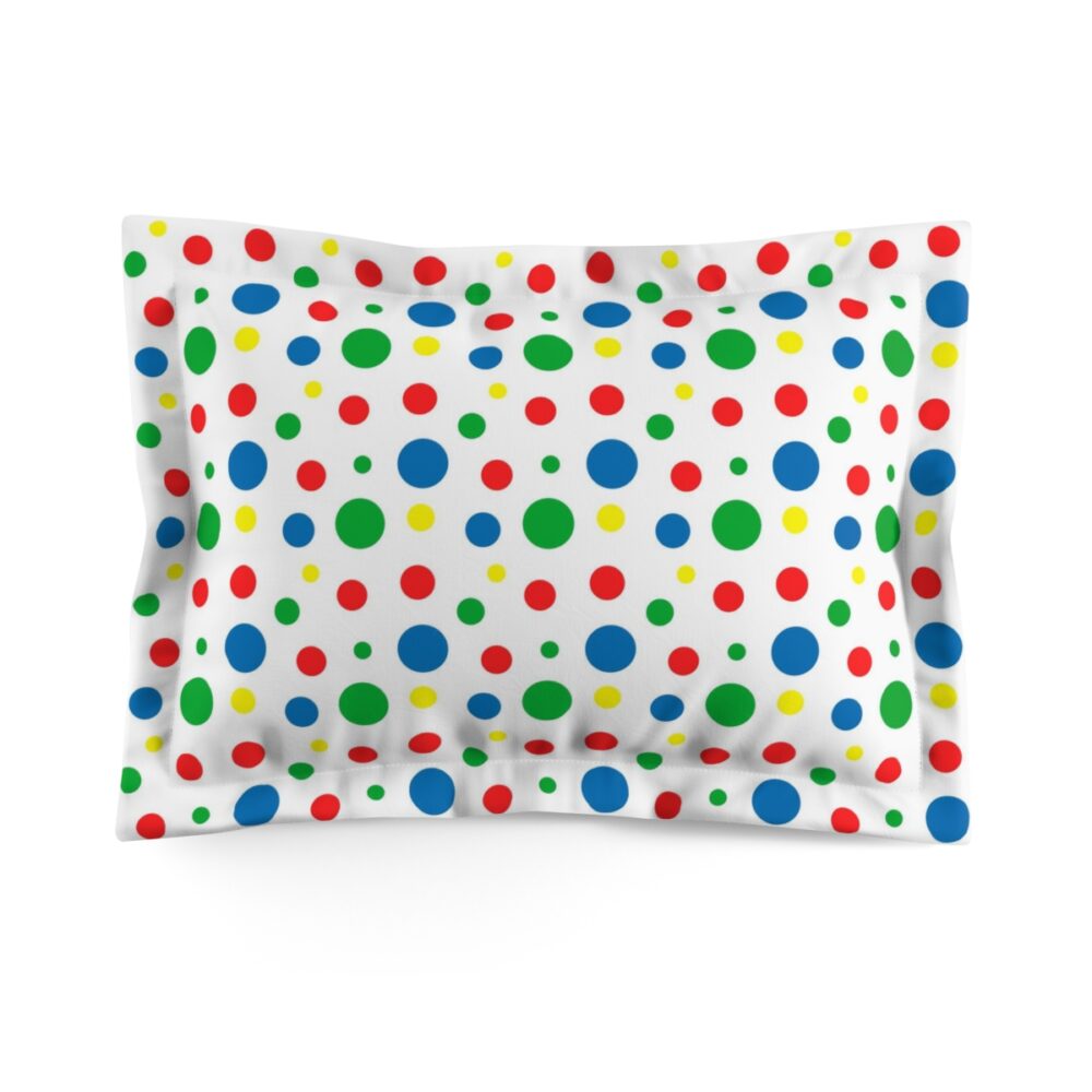 Multicolor Polka Dot Pillow Case