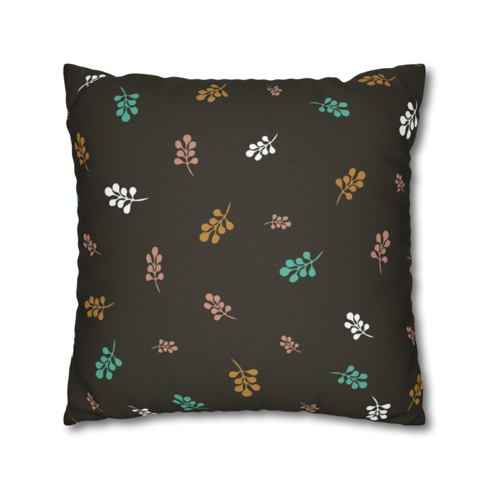 Black Fall Throw Pillow Covers