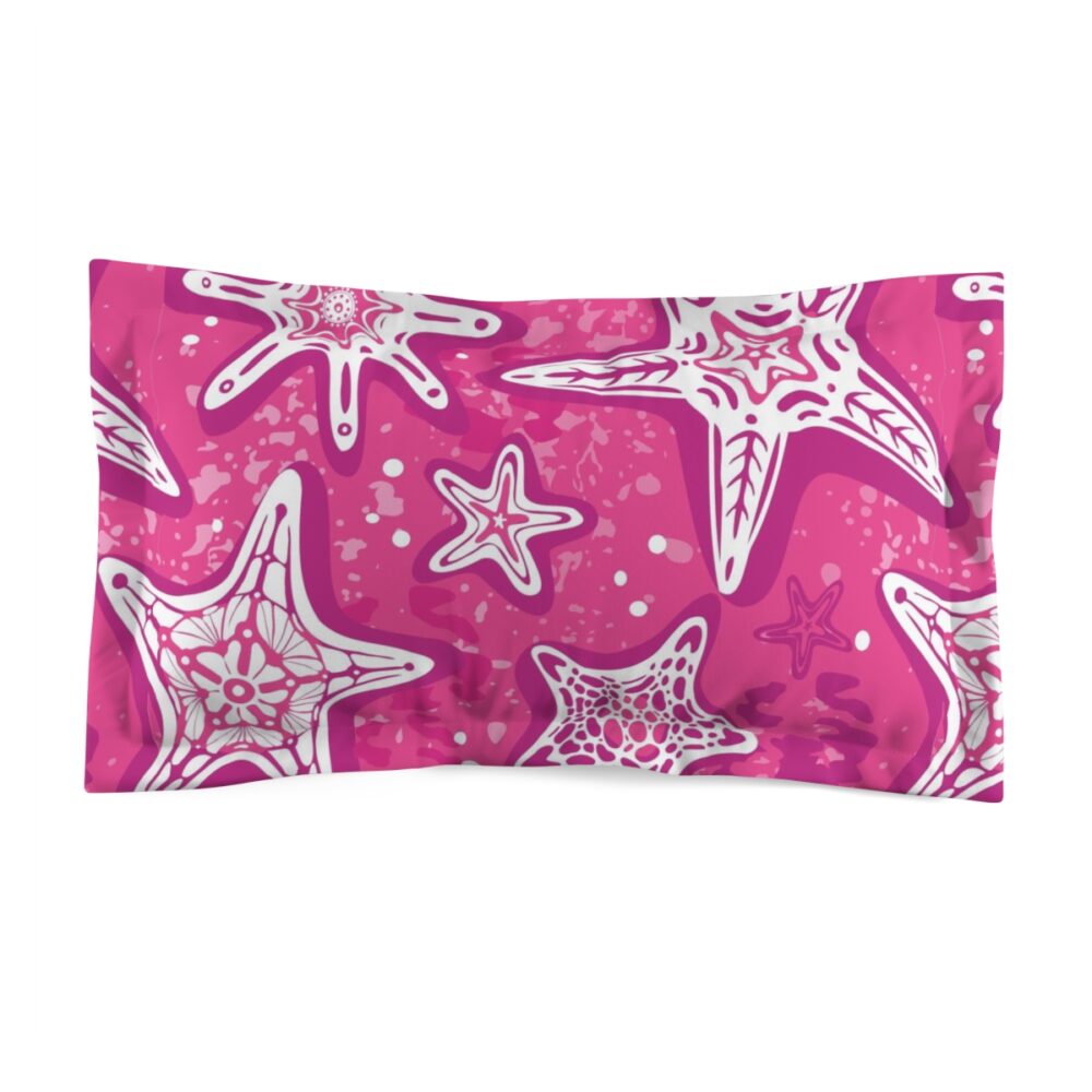 Pink Starfish King Pillow Cases