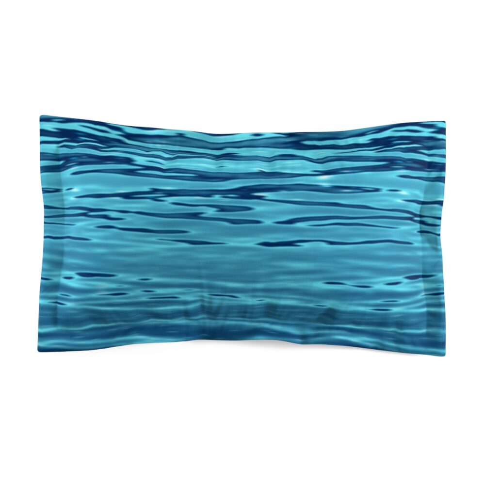 Blue Coastal King Pillow Shams