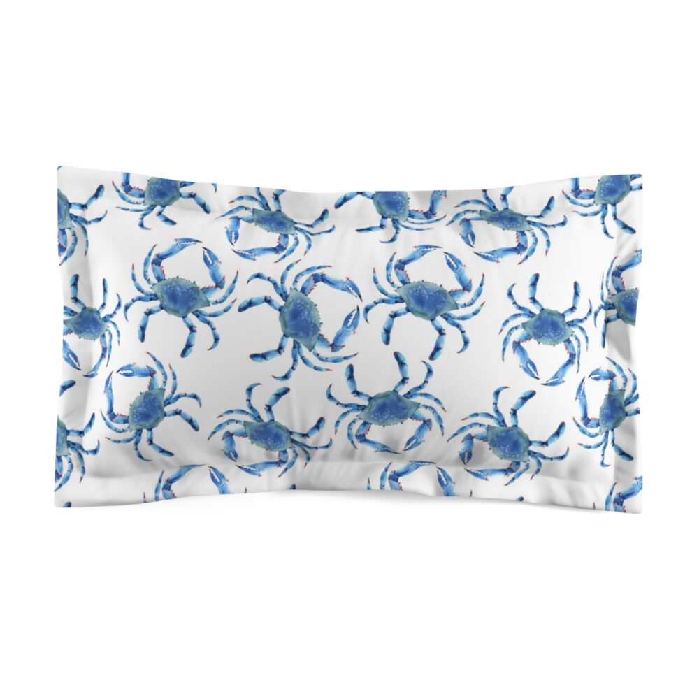 Blue Crab King Pillow Cases