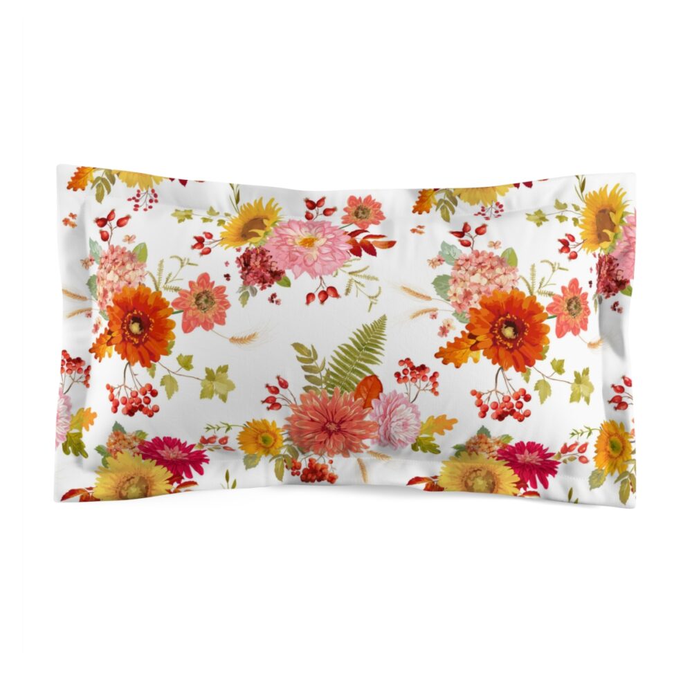 Colorful Fall King Pillow Shams