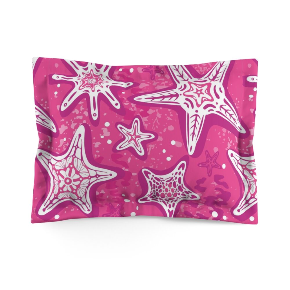 Pink Starfish Pillow Cases