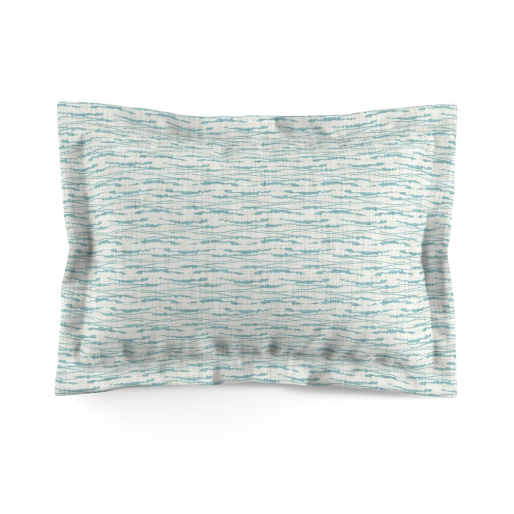 Teal Coastal Pillow Shams