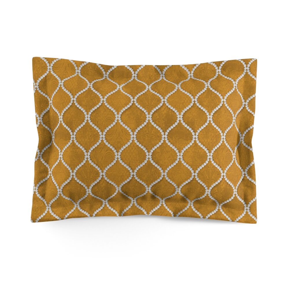 Mustard Yellow Pillow Shams