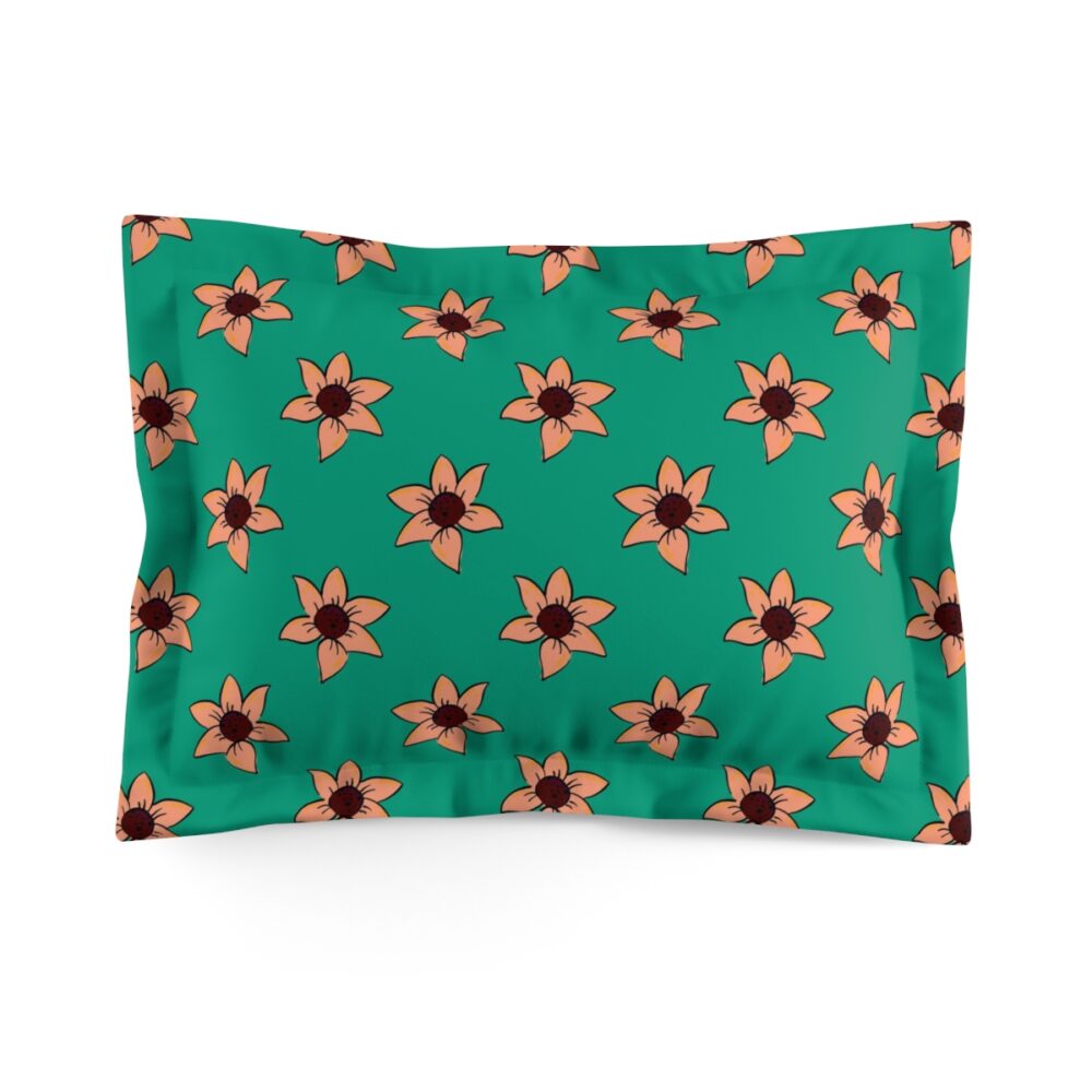 Green Pillow Shams