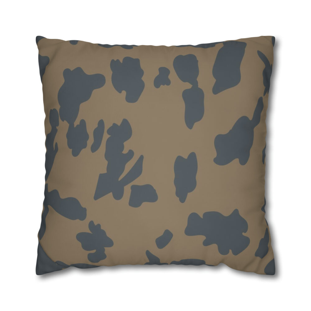 Brown Cow Skin Print Euro Sham