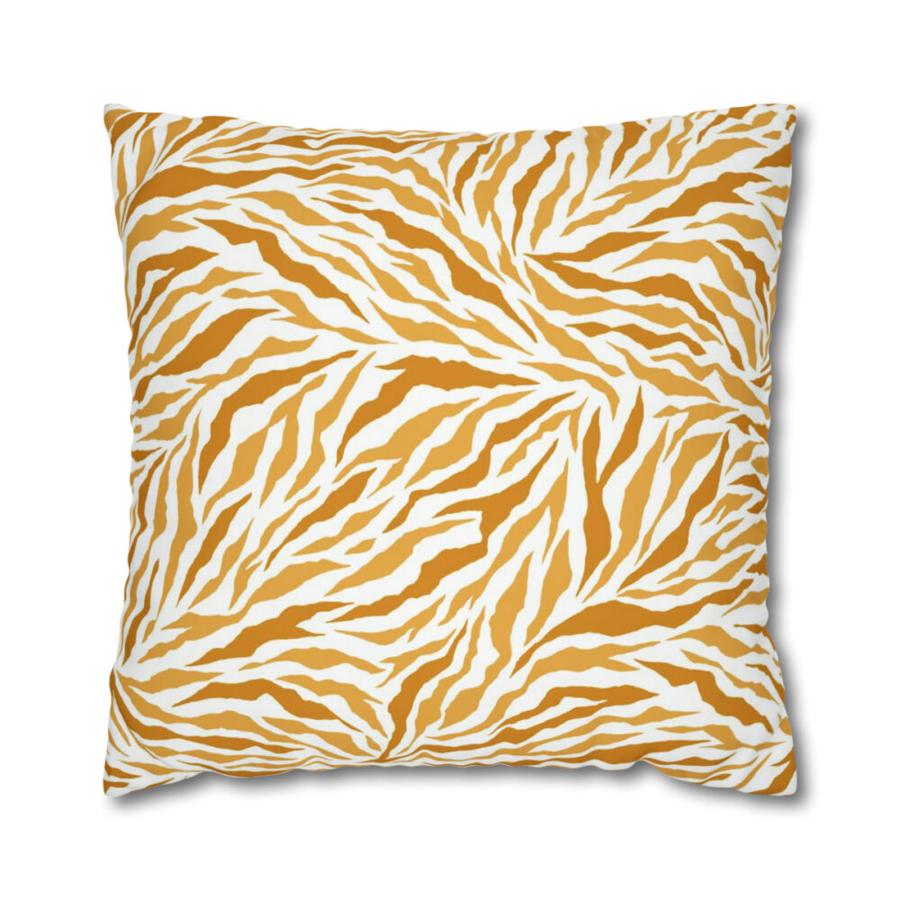 Yellow Zebra Pillow Covers