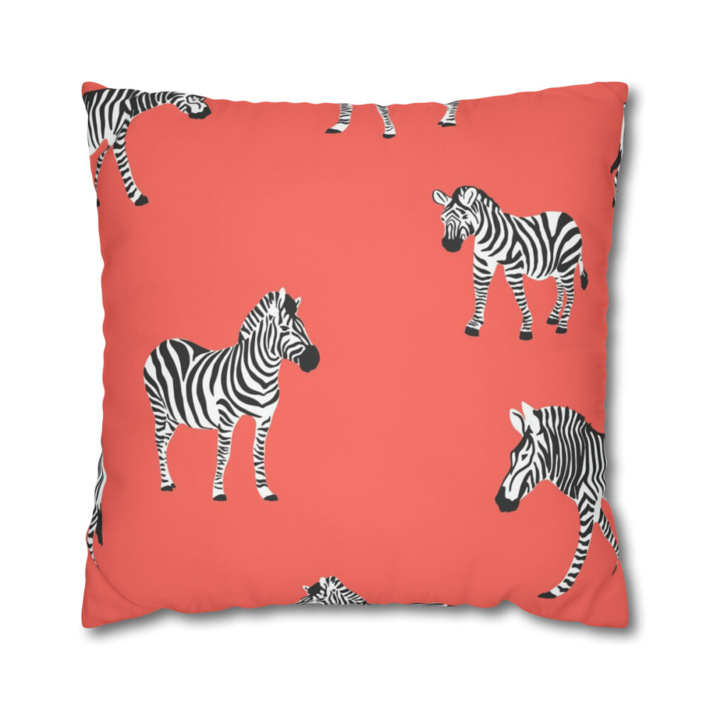 Coral Euro Pillow Shams