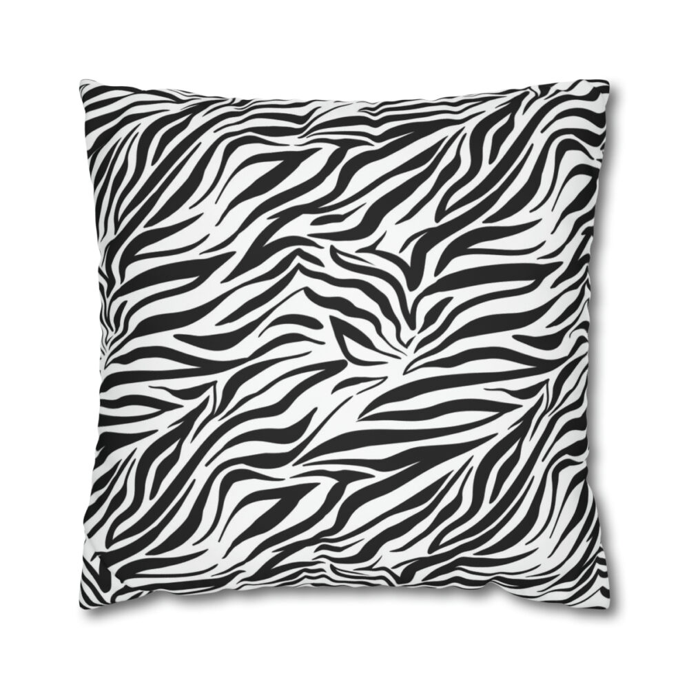 Zebra Print Euro Shams