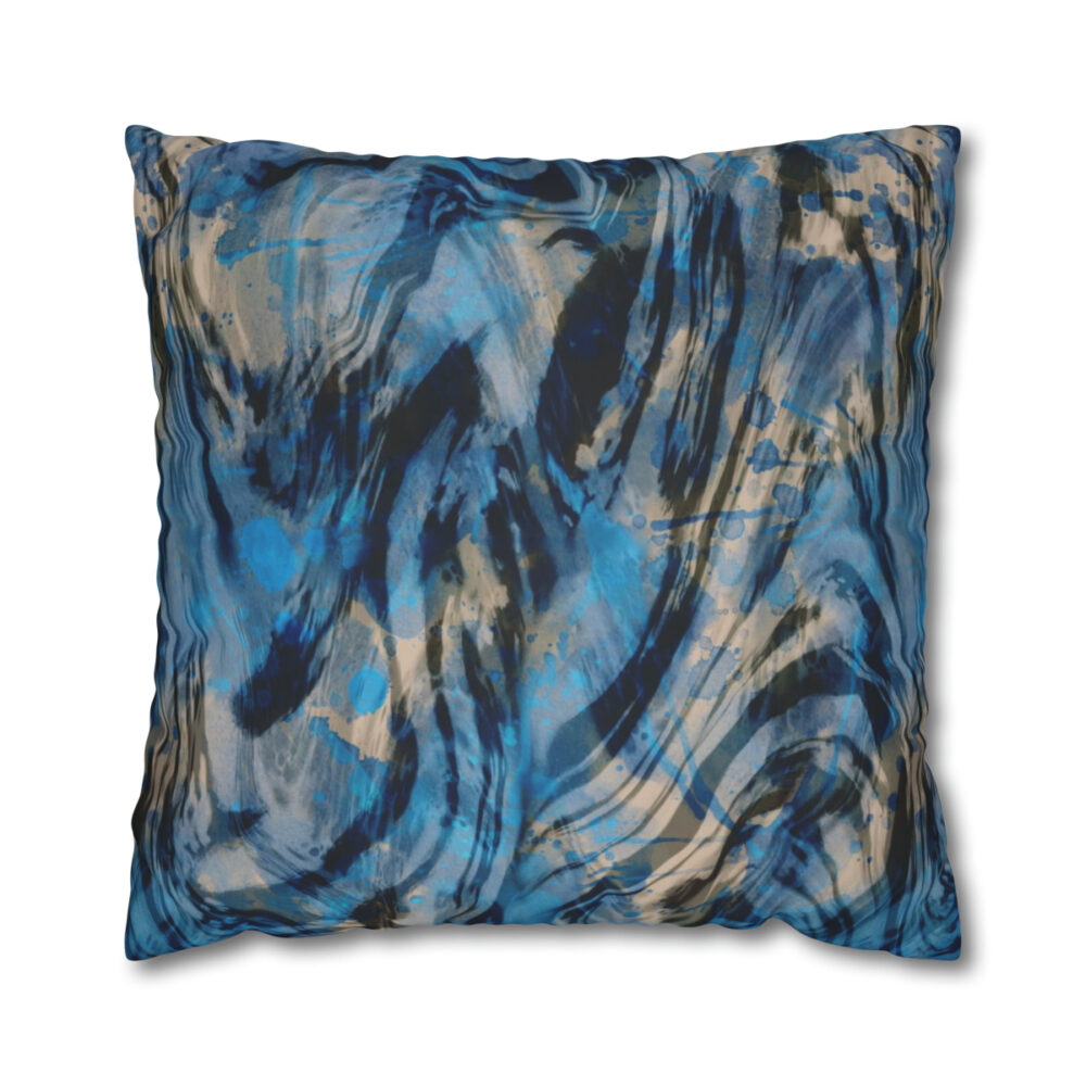 Blue Pillow Cover 20x20