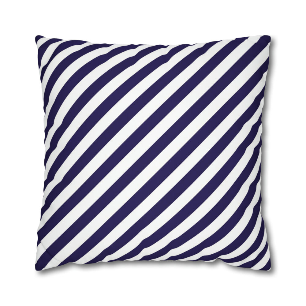 Blue n White Striped Euro Shams