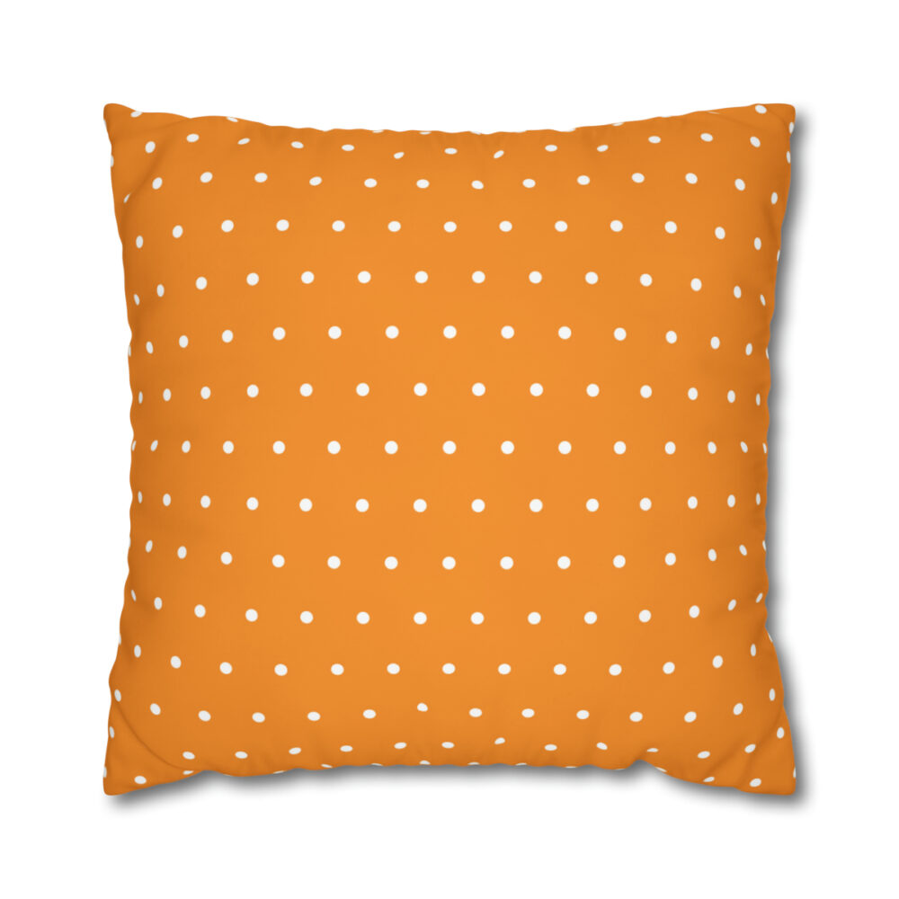 Trendy Orange Euro Shams