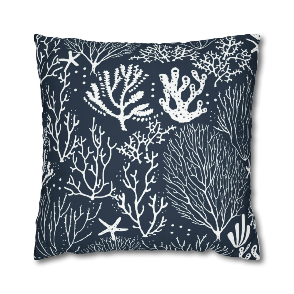 Dark Blue Euro Pillow Shams