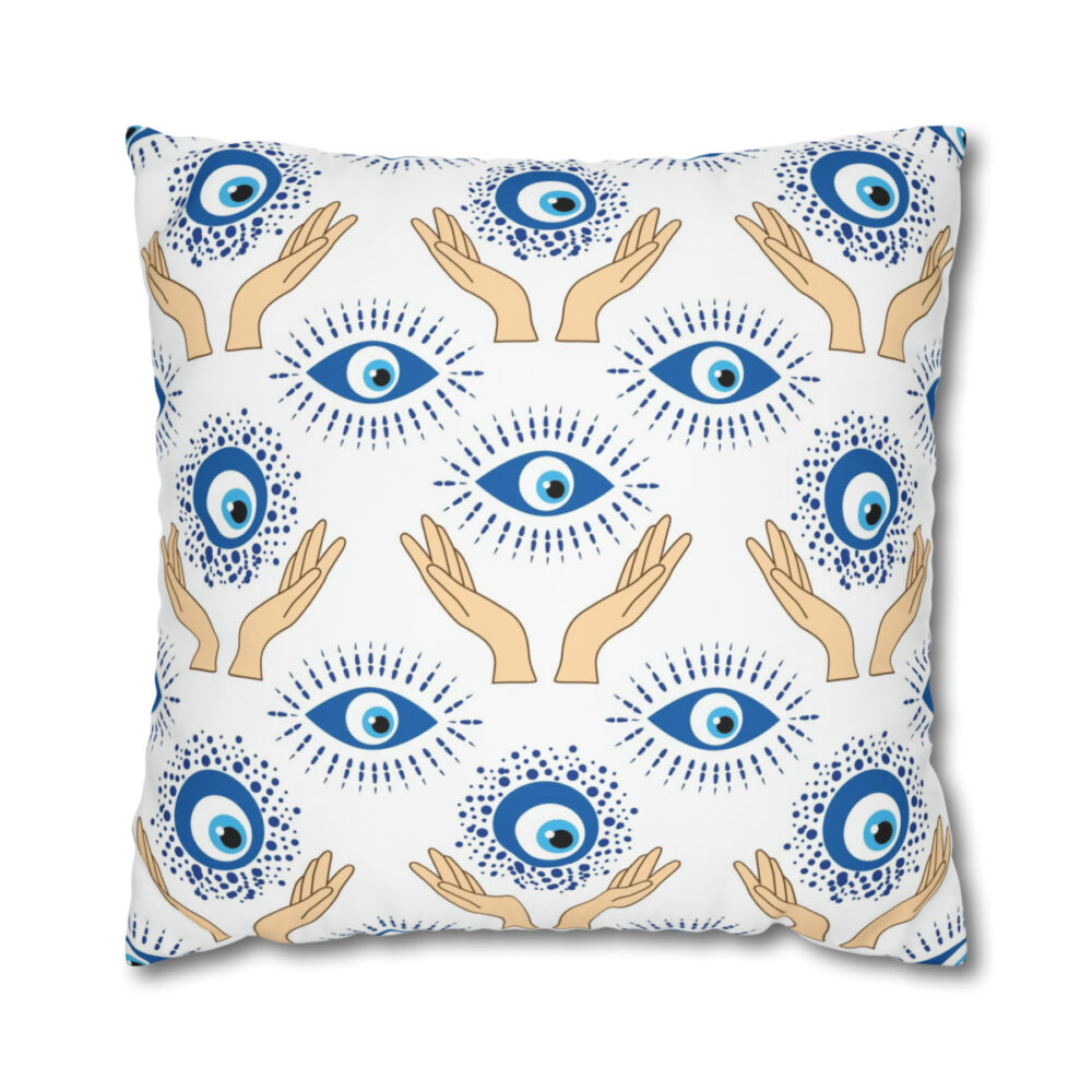 Evil Eye Pattern Euro Shams