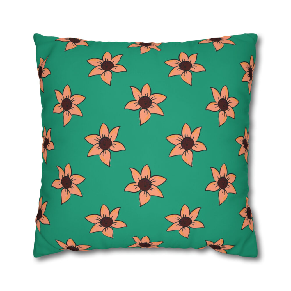 Green Euro Pillow Shams