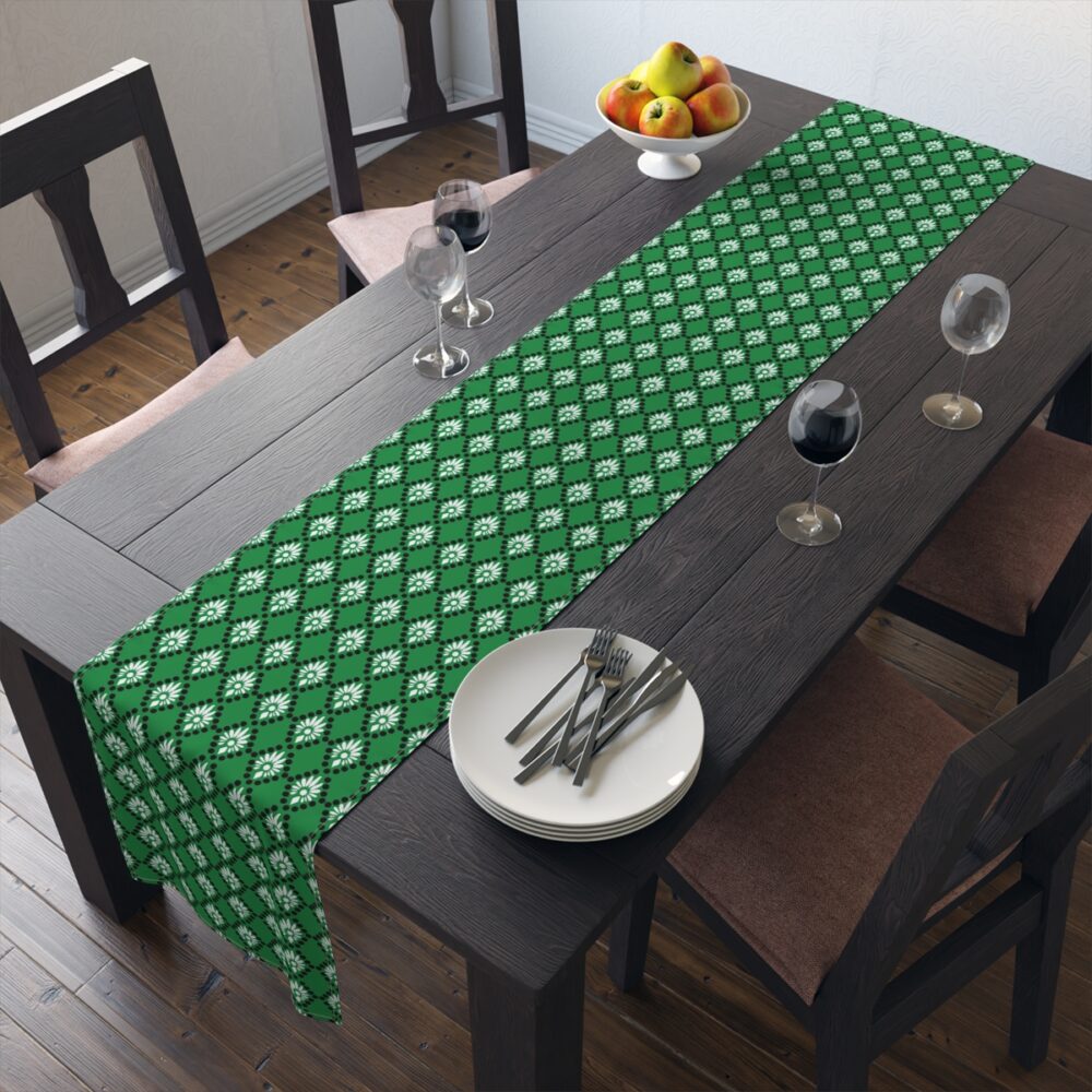 Dark Green Table Runners