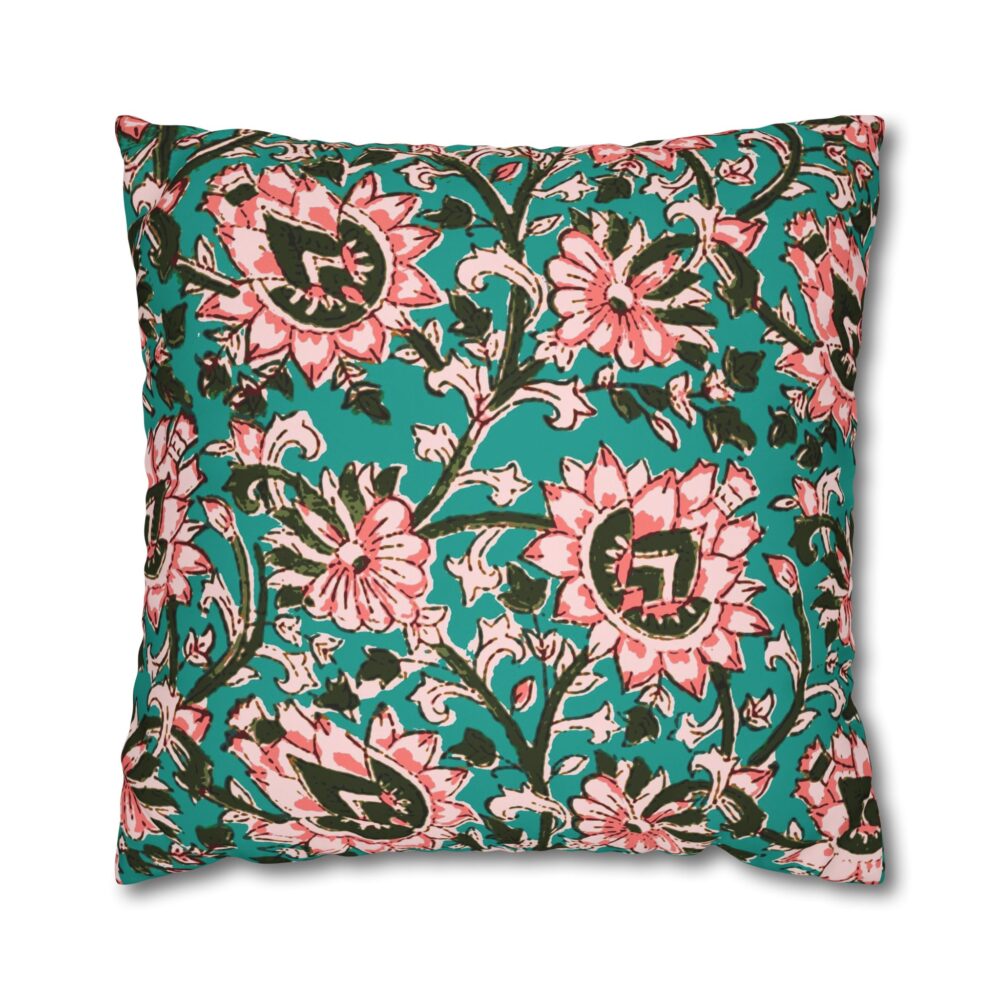 Ajrakh Print Pillow Cover