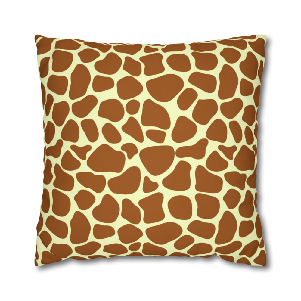 Yellow Giraffe Euro Shams
