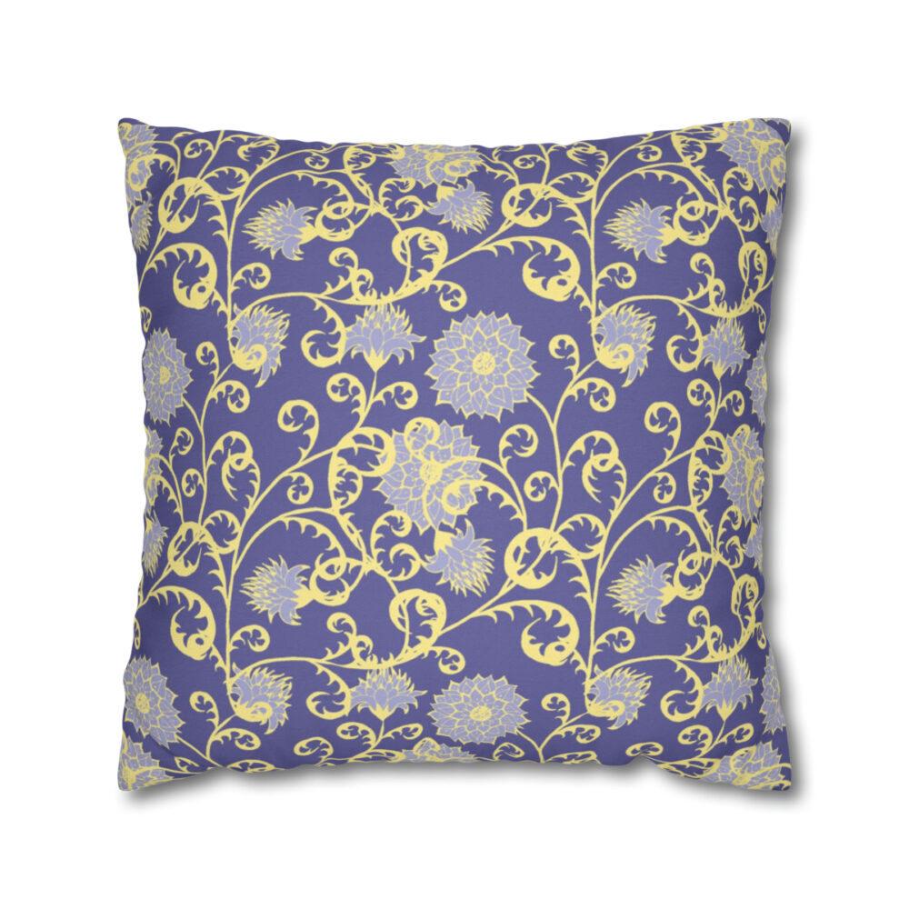 Purple Fabric Pillow Covers