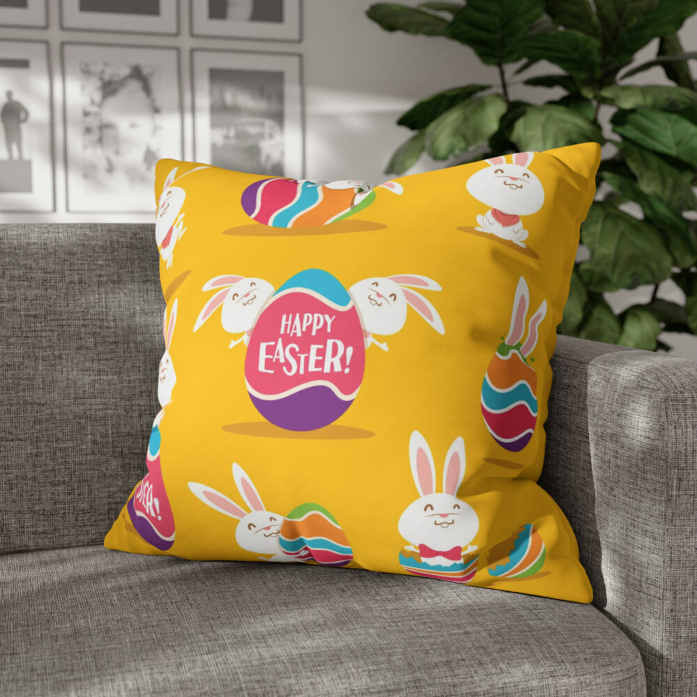 Yellow Easter Euro Shams