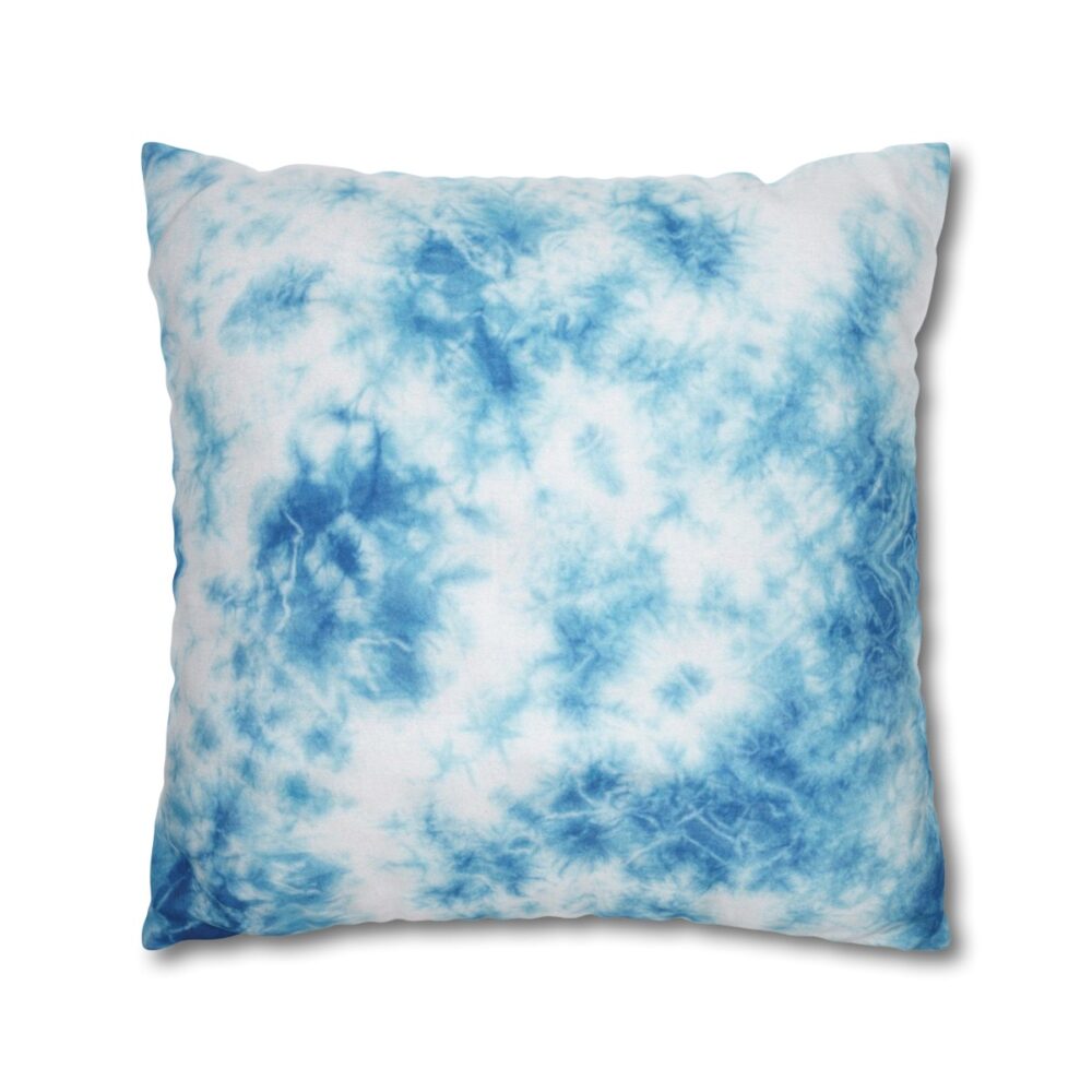 Blue Tie Dyed Pillow Covers