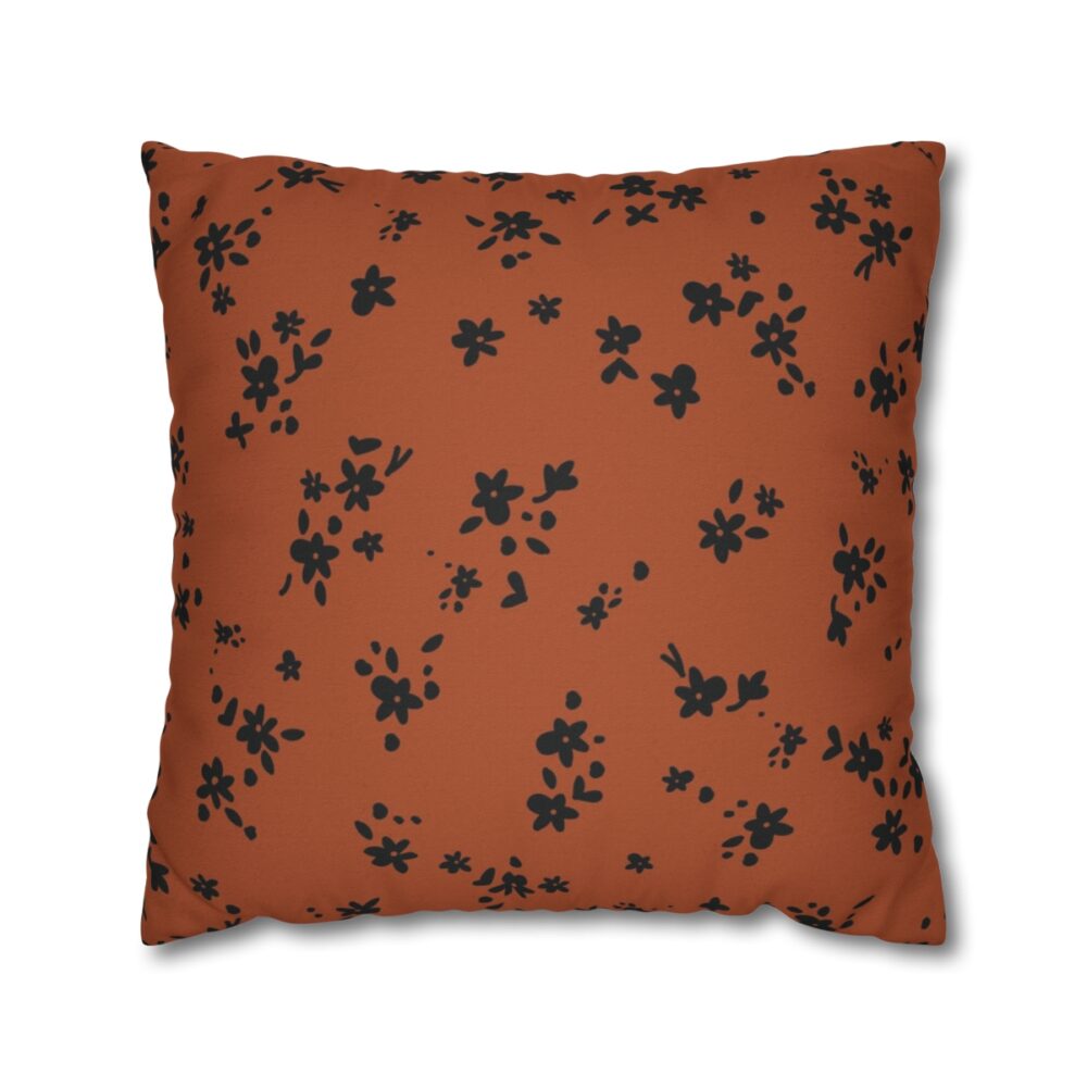 Terracotta Throw Pillow Cover