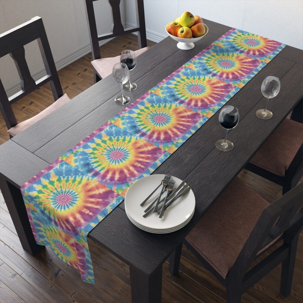 Rainbow Color Table Runners