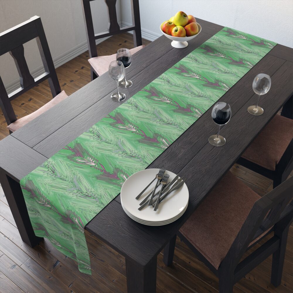 Lettuce Green Table Runner