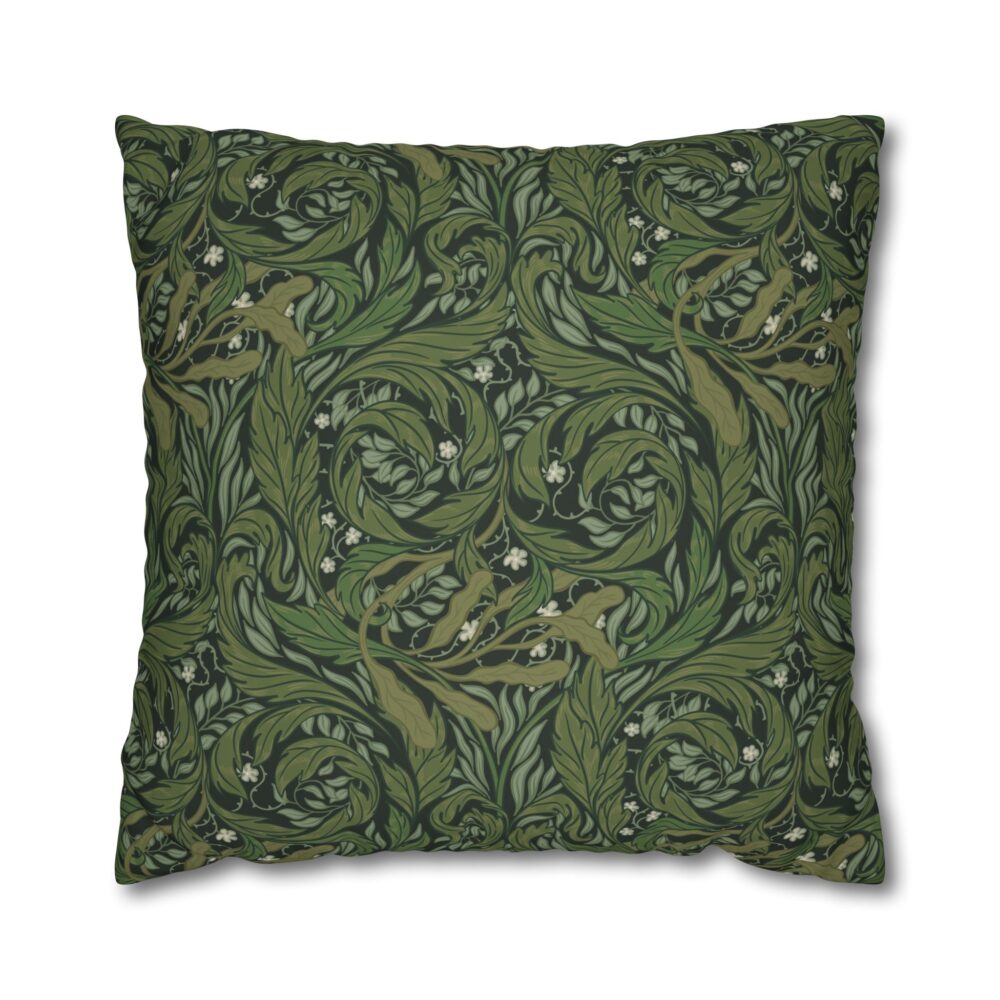 Retro Green Euro Sham