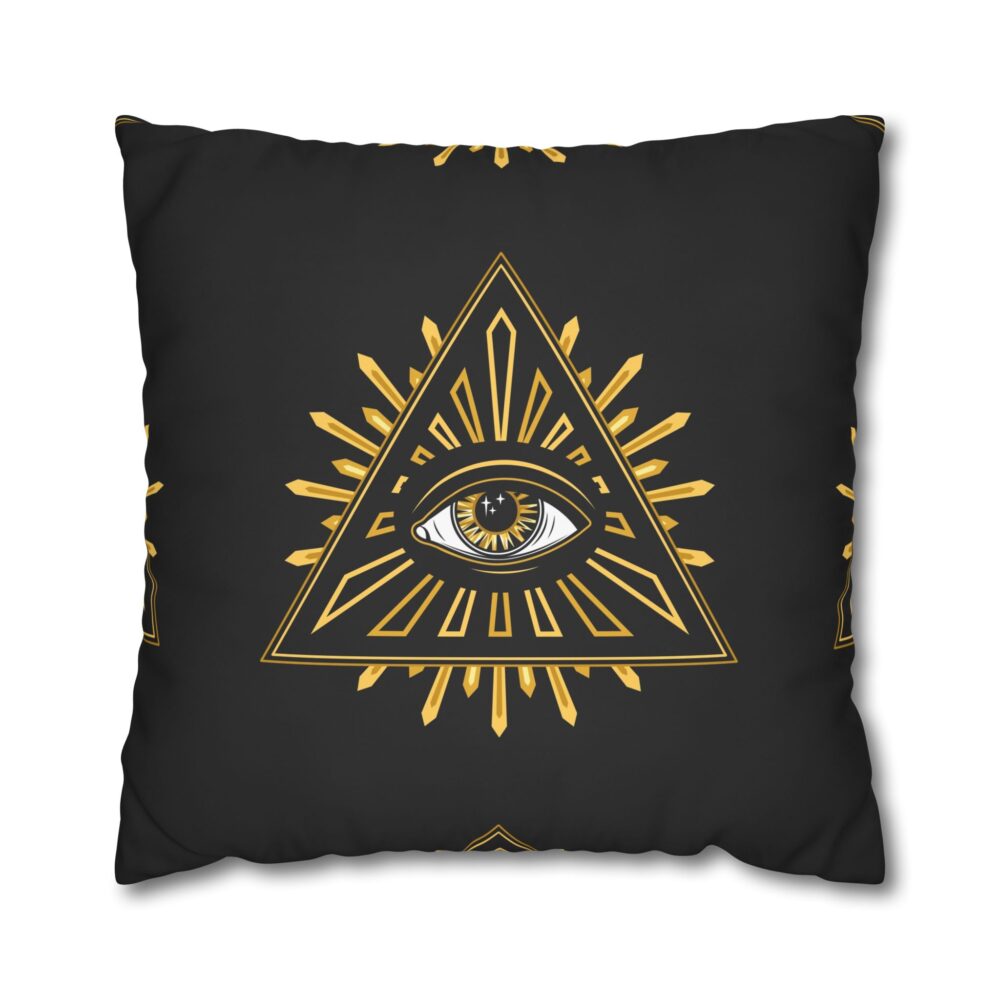 Black Pillow Euro Shams