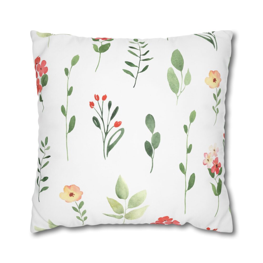 Watercolor Spring Pillow Covers