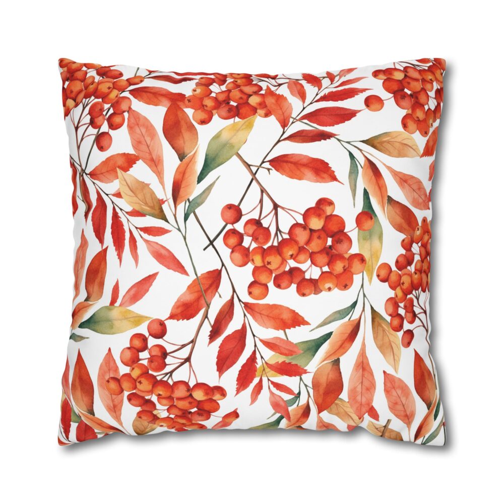 Orange Fall Euro Pillow Covers